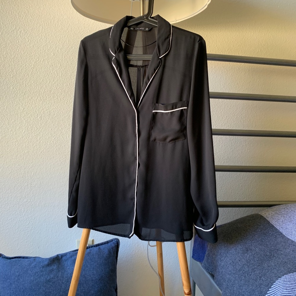 women Pajama Style Shirt